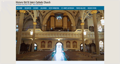 Desktop Screenshot of historicoldstjohnschurch.com